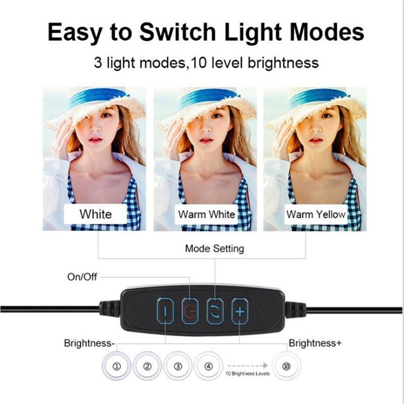 Dimmable Led Ring Light Profis - Photography Lighting Meter recensione e prezzo