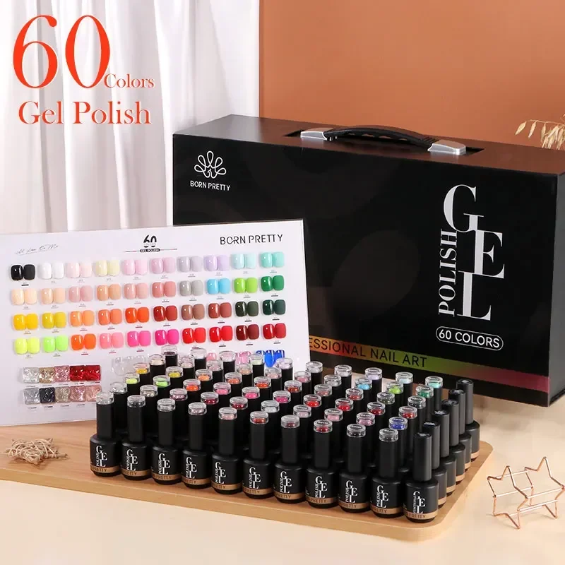 BORN PRETTY 60 Colour Professi - Coloured Gel Set recensione e prezzo