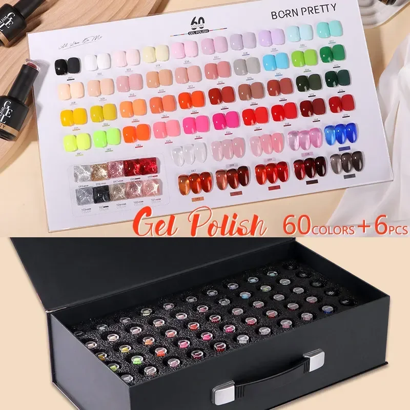 BORN PRETTY 60 Colour Professi - Coloured Gel Set recensione e prezzo