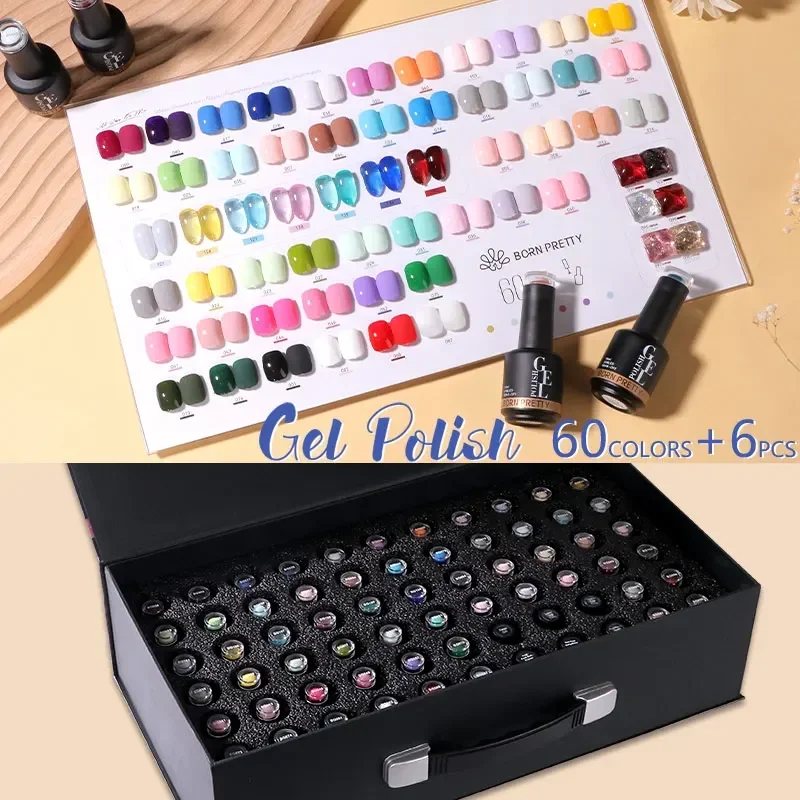 BORN PRETTY 60 Colour Professi - Coloured Gel Set recensione e prezzo