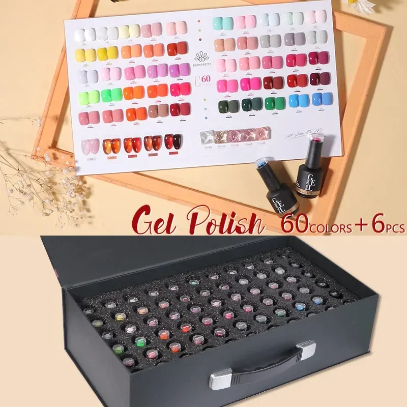 BORN PRETTY 60 Colour Professi - Coloured Gel Set recensione e prezzo