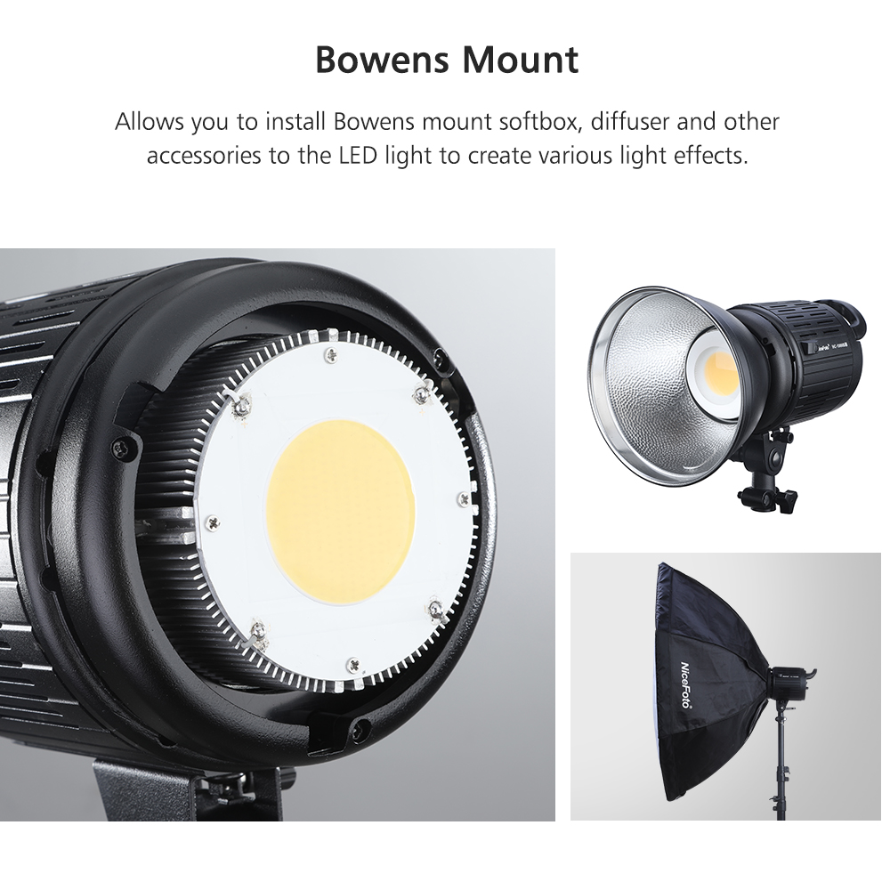 Adjustable Brightness NiceFoto - Photography Lighting Uk recensione e prezzo