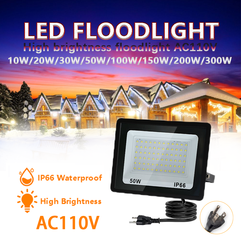 LED FloodLight With Plug Outdo - Photography Lighting Uk recensione e prezzo