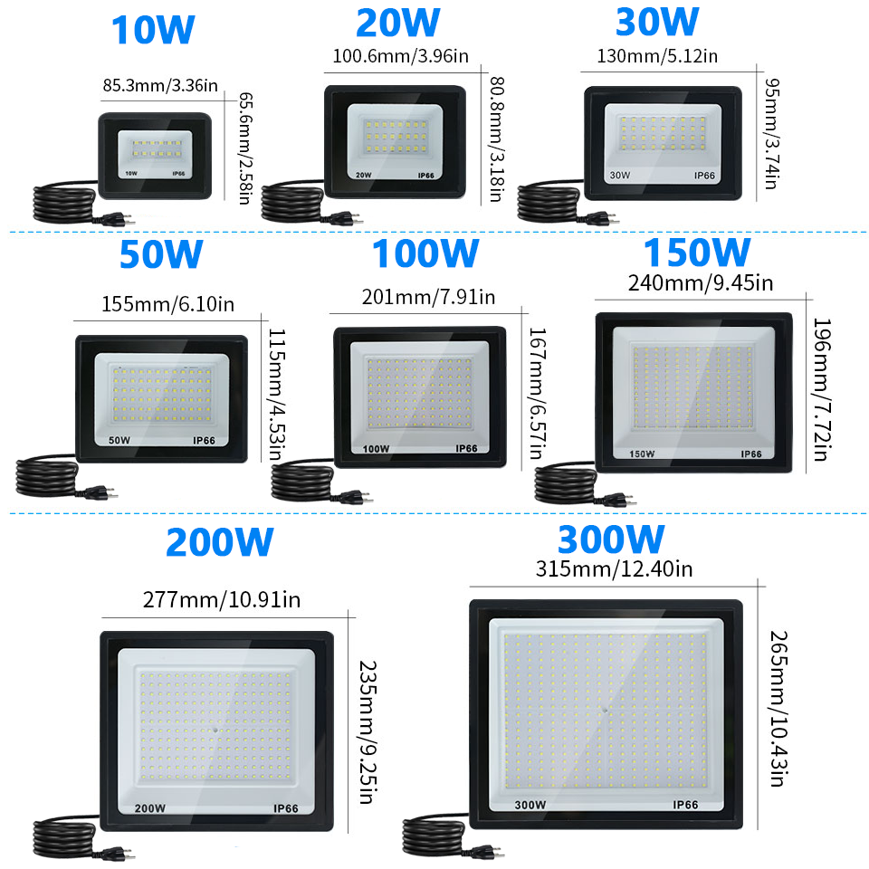 LED FloodLight With Plug Outdo - Photography Lighting Uk recensione e prezzo