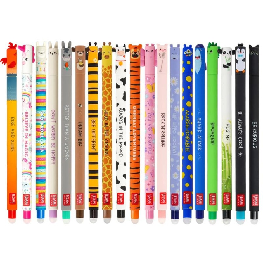 - Set of 19 Erasable Gel Pens  - Coloured Gel Set recensione e prezzo