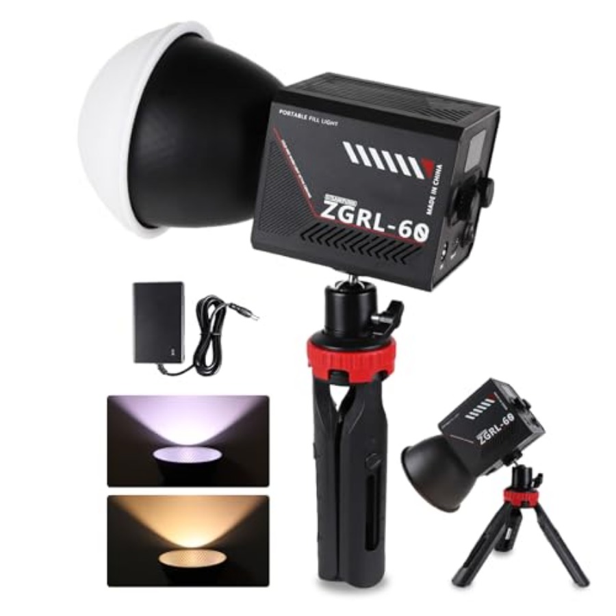 60W COB LED Video Light Handhe - Photography Lighting Portable recensione e prezzo