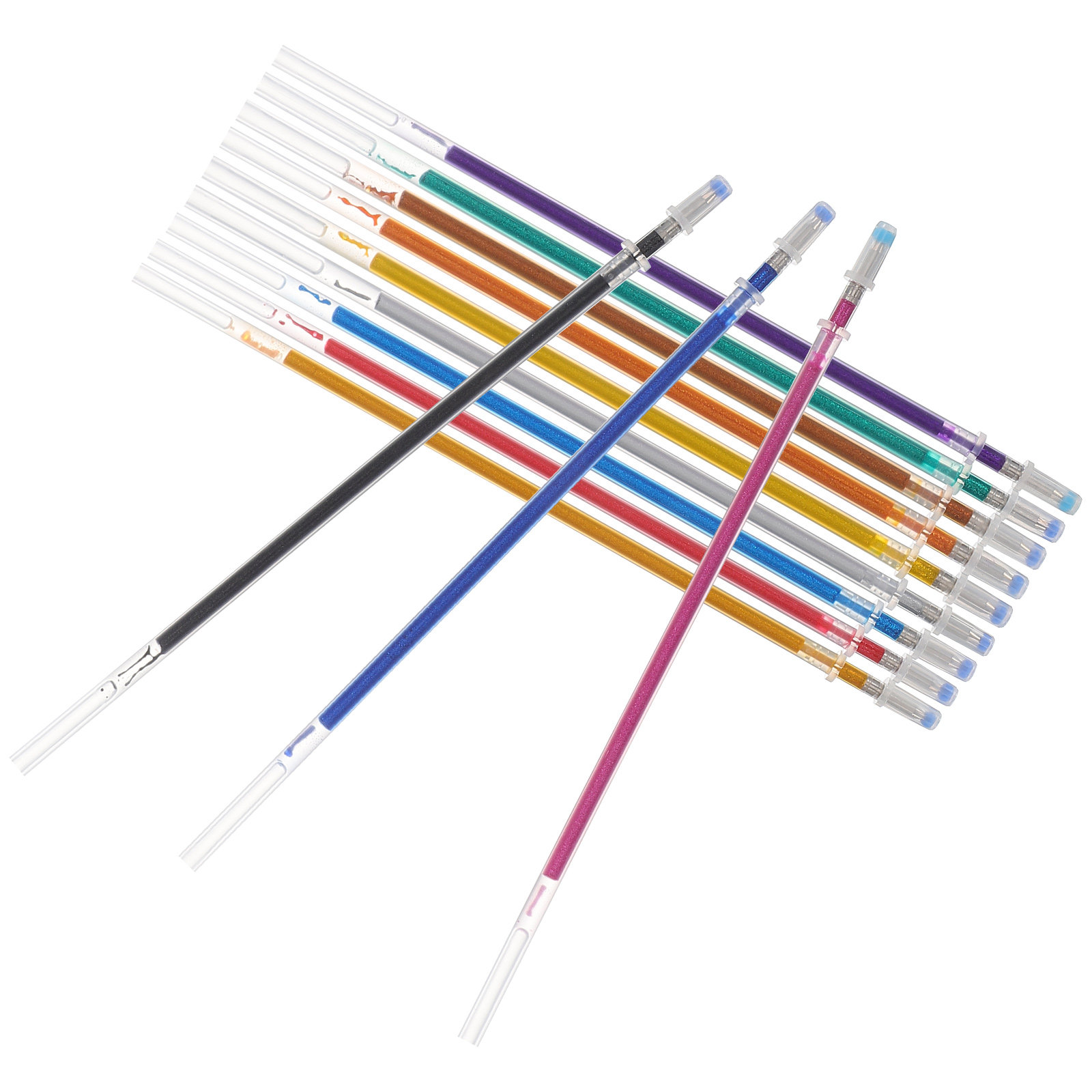 12Pcs Office Pen Refills Gel I - Coloured Gel Set recensione e prezzo