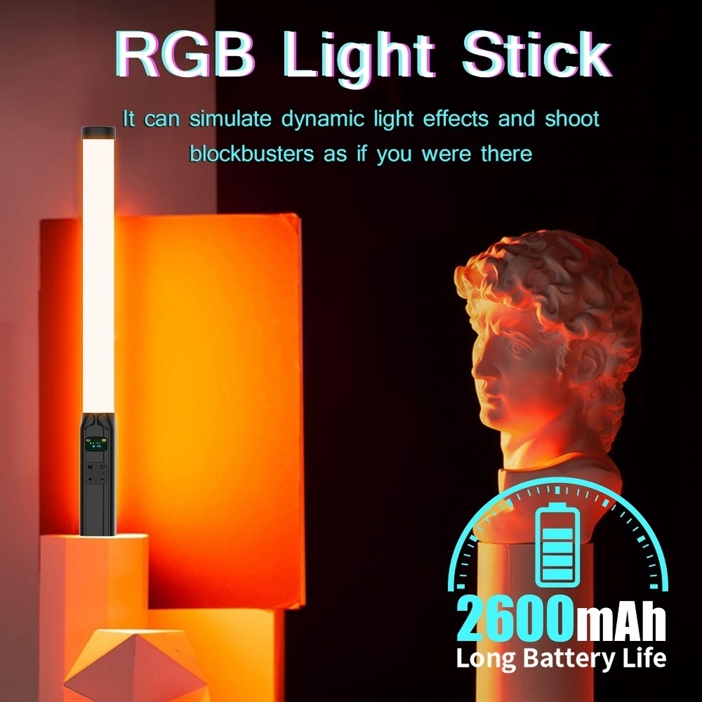 50CM RGB Stick Light Wand Ligh - Photography Lighting Wand recensione e prezzo