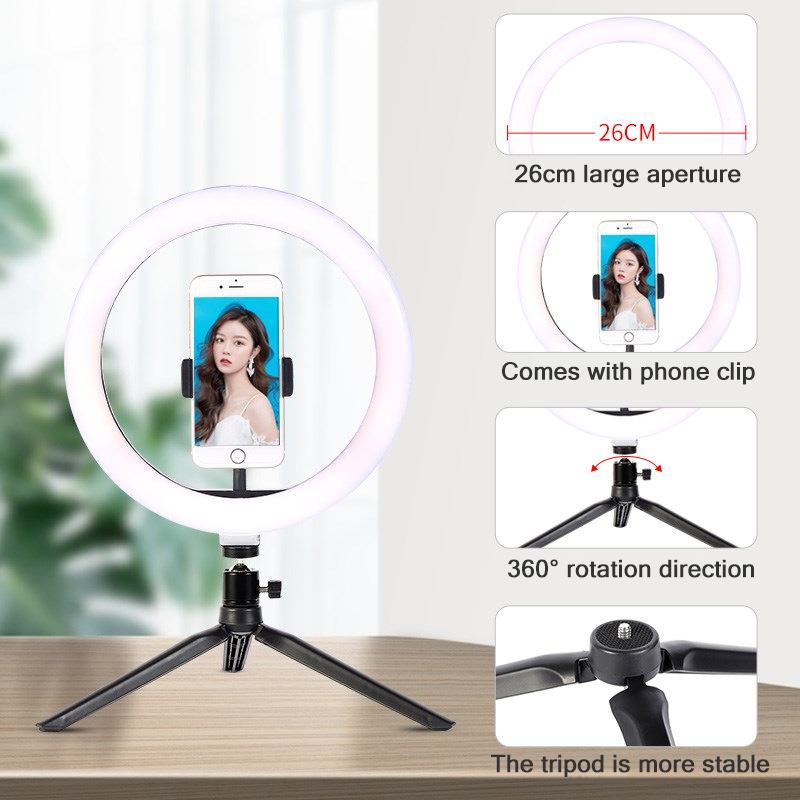 26cm 10 inch Led Ring Selfie L - Photography Lighting Effects recensione e prezzo