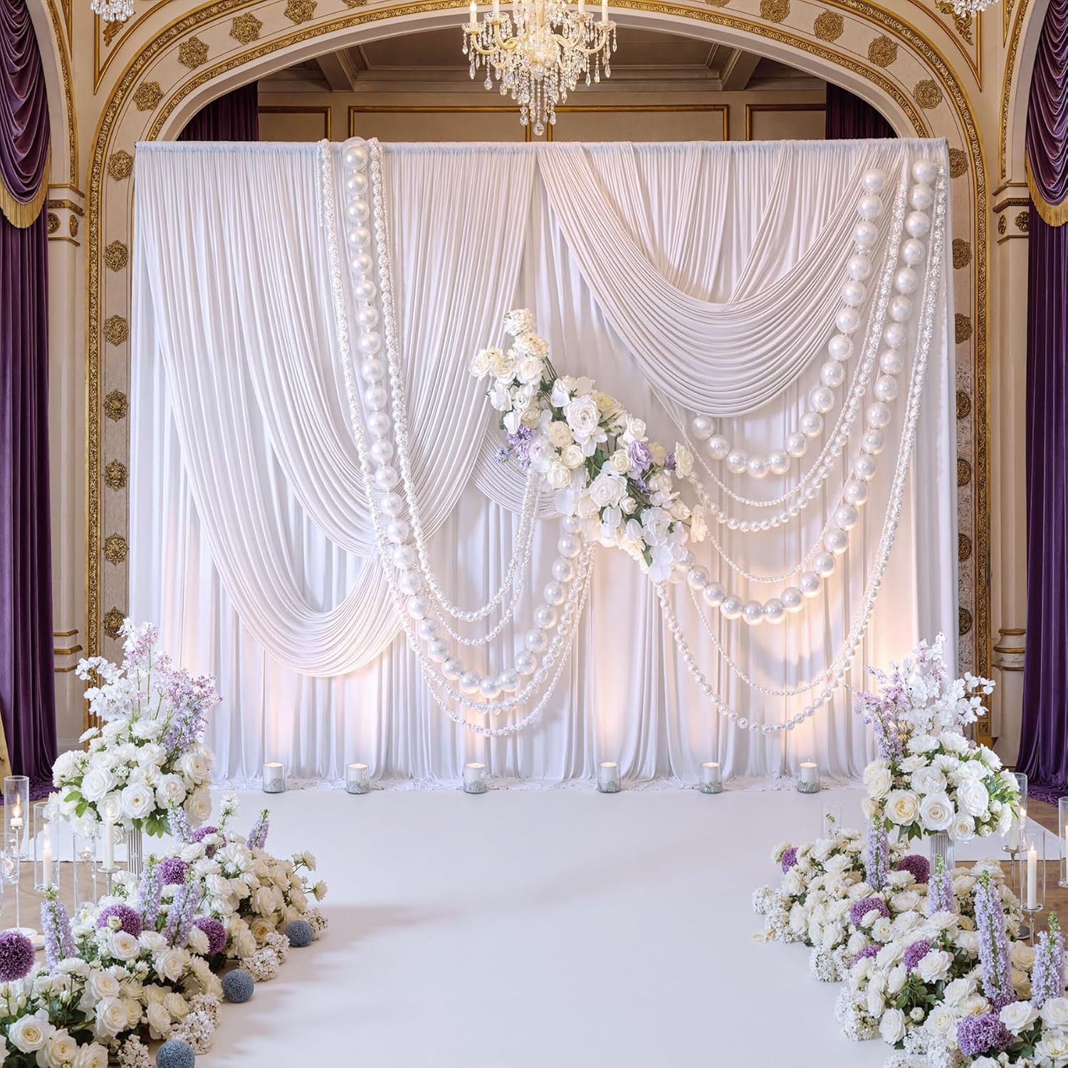 White Backdrop Curtains 10x10  - Lighting In Photography recensione e prezzo