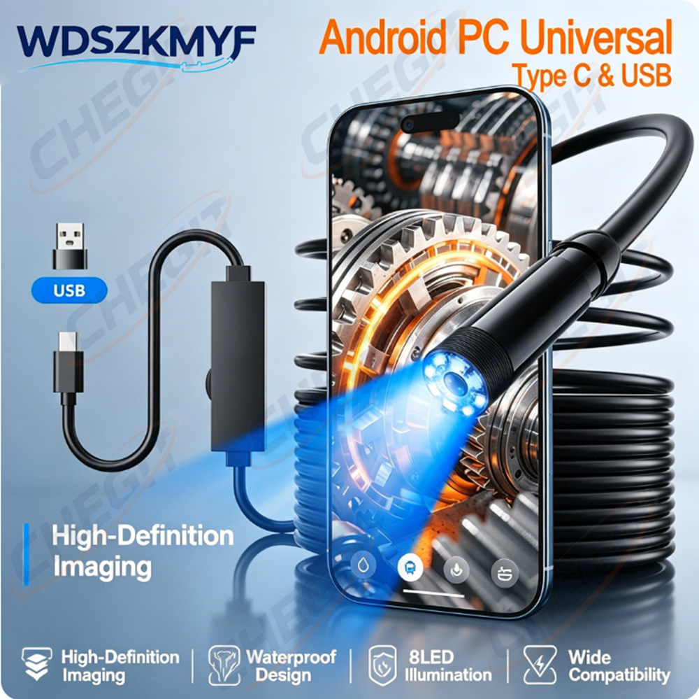 NEW USB Endoscope for OTG Andr - Photography Lighting Effects recensione e prezzo