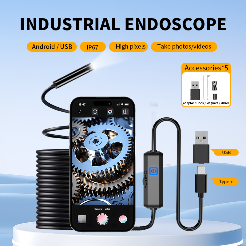 NEW USB Endoscope for OTG Andr - Photography Lighting Effects recensione e prezzo