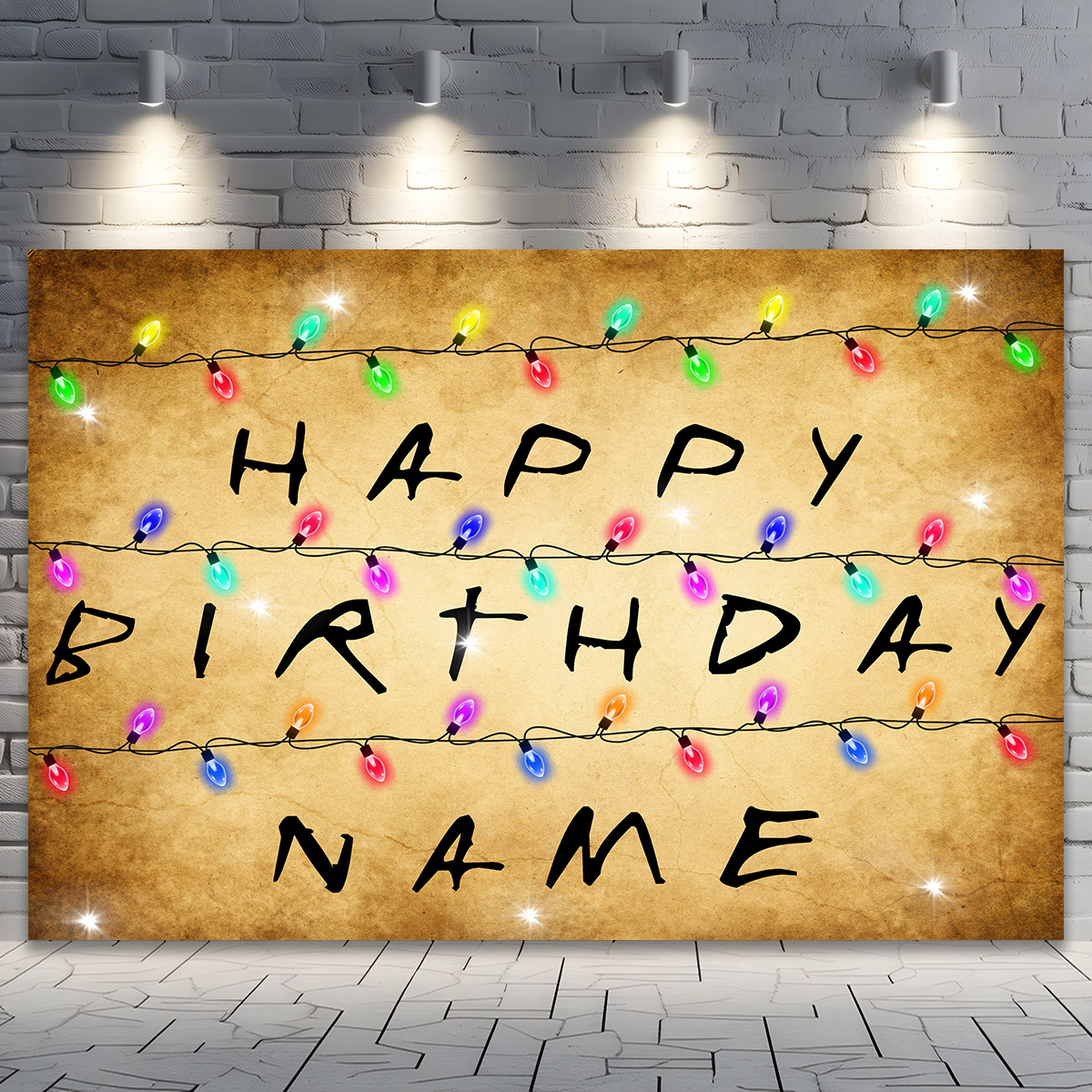 Customized Name Happy Birthday - Photography Lighting Name recensione e prezzo