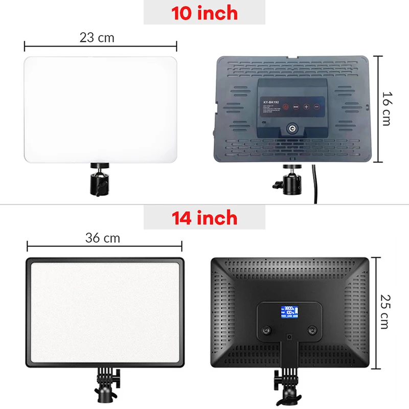 14inch 10inch LED Video Light  - Photography Lighting Uk recensione e prezzo