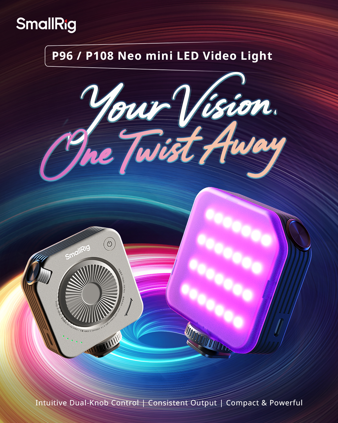 SmallRig P96/P108 Neo mini LED - Photography Lighting Wand recensione e prezzo