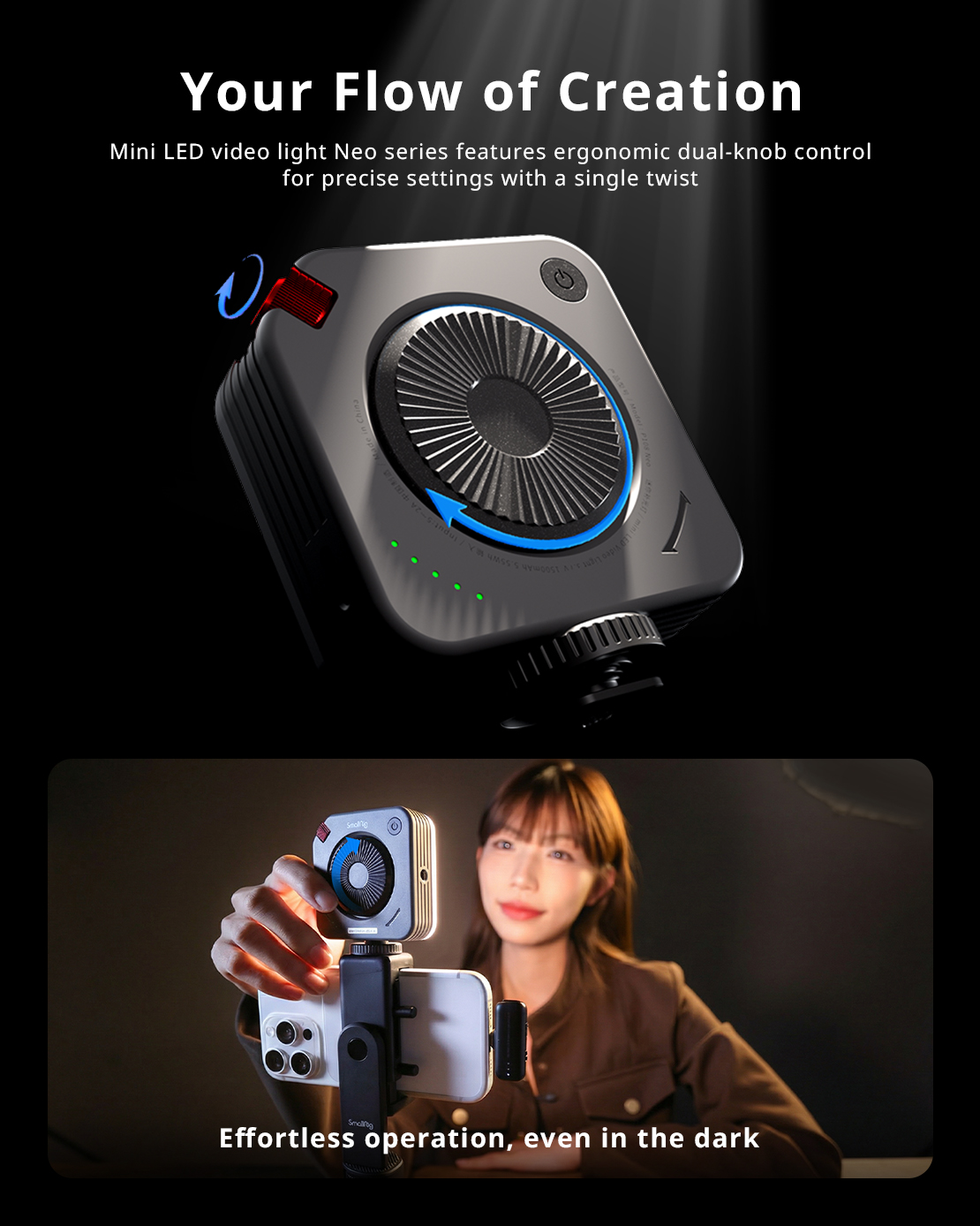 SmallRig P96/P108 Neo mini LED - Photography Lighting Wand recensione e prezzo