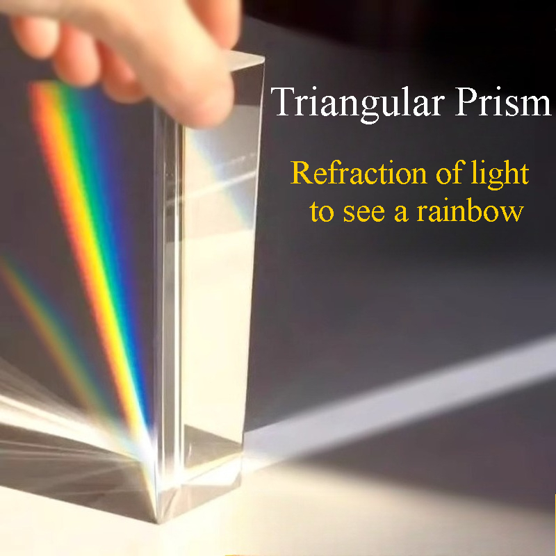 1PC Rainbow Triangular Prism K - Lighting Glass Photography recensione e prezzo