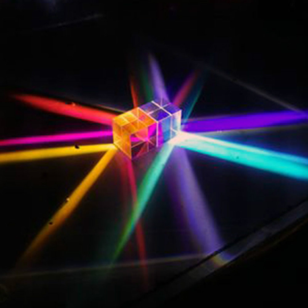 Glass Cube 23mm Dichroic Prism - Lighting Glass Photography recensione e prezzo