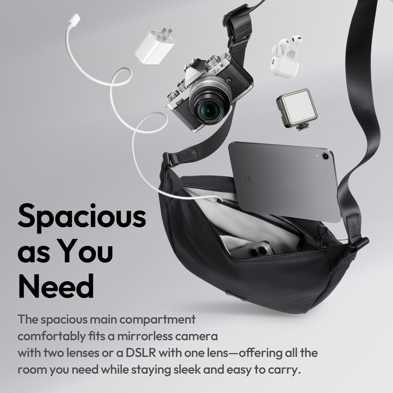 Ulanzi HMN1 Lunar Sling Bag Wh - Photography Lighting Devices recensione e prezzo