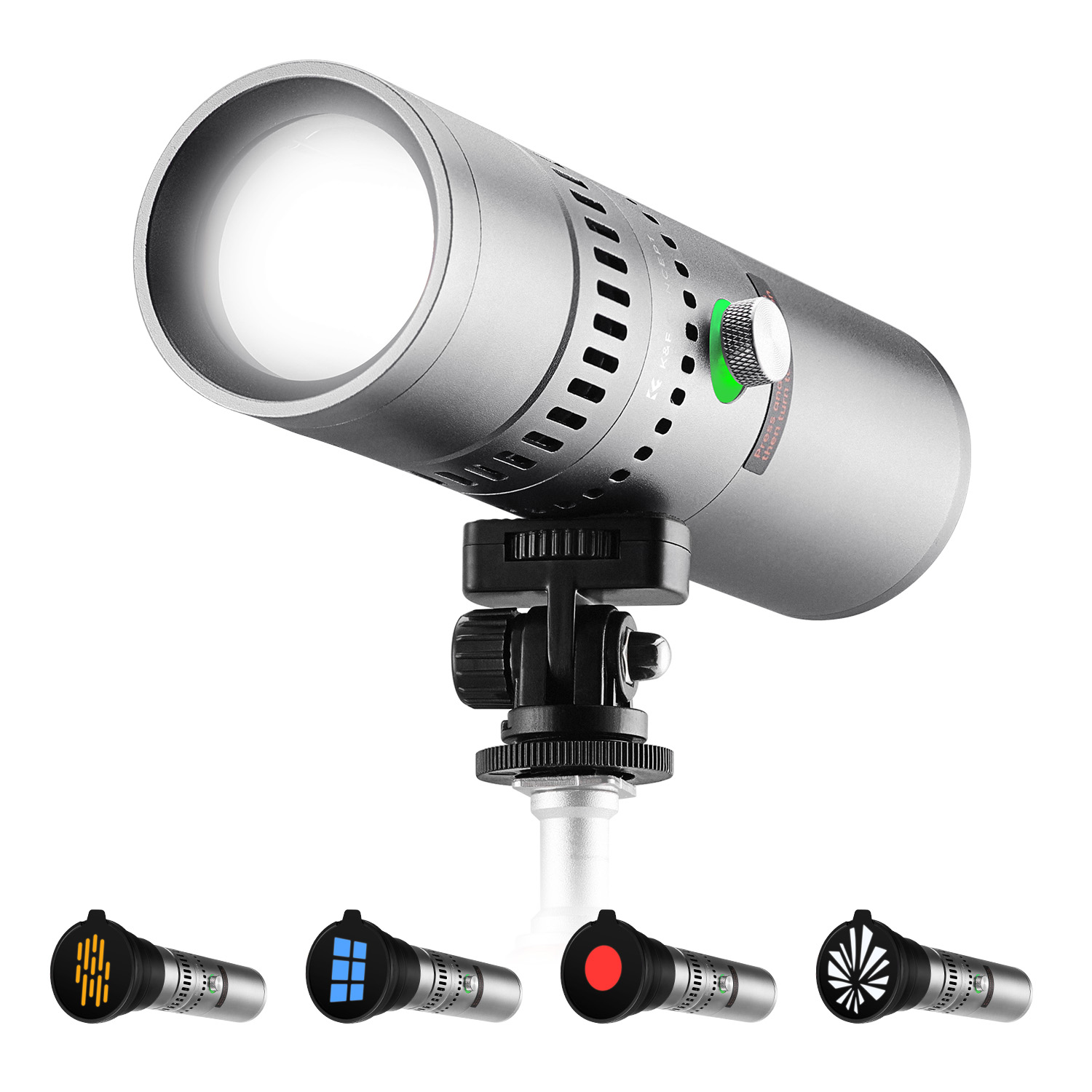 K&F CONCEPT SP25C RGB LED Vide - Photography Lighting With Umbrella recensione e prezzo
