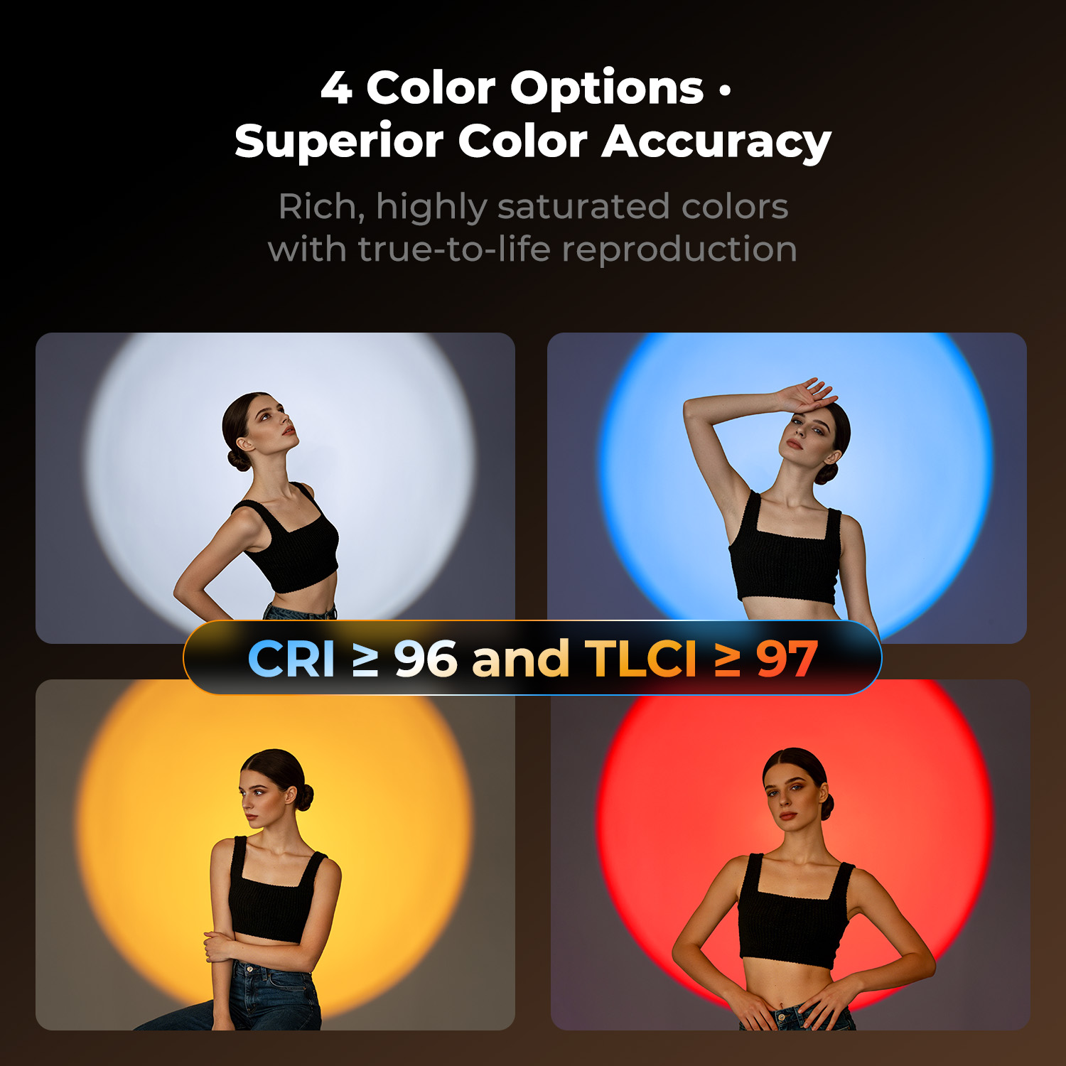 K&F CONCEPT SP25C RGB LED Vide - Photography Lighting With Umbrella recensione e prezzo
