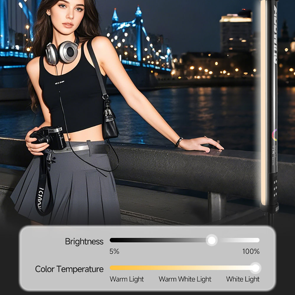 MIAOTU 54CM Handheld RGB Color - Photography Lighting Wand recensione e prezzo