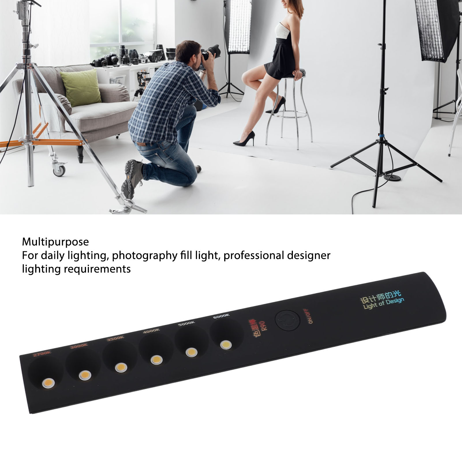 Video Light Wand Portable Colo - Photography Lighting Wand recensione e prezzo