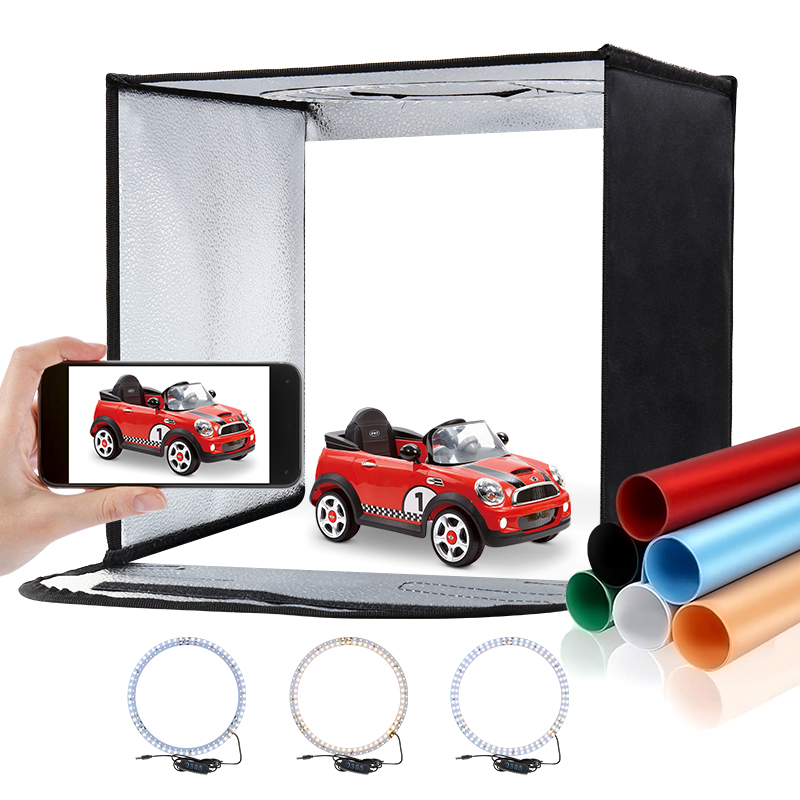 11.8x11.8inch Fold Photo Studi - Photography Lighting Angles recensione e prezzo
