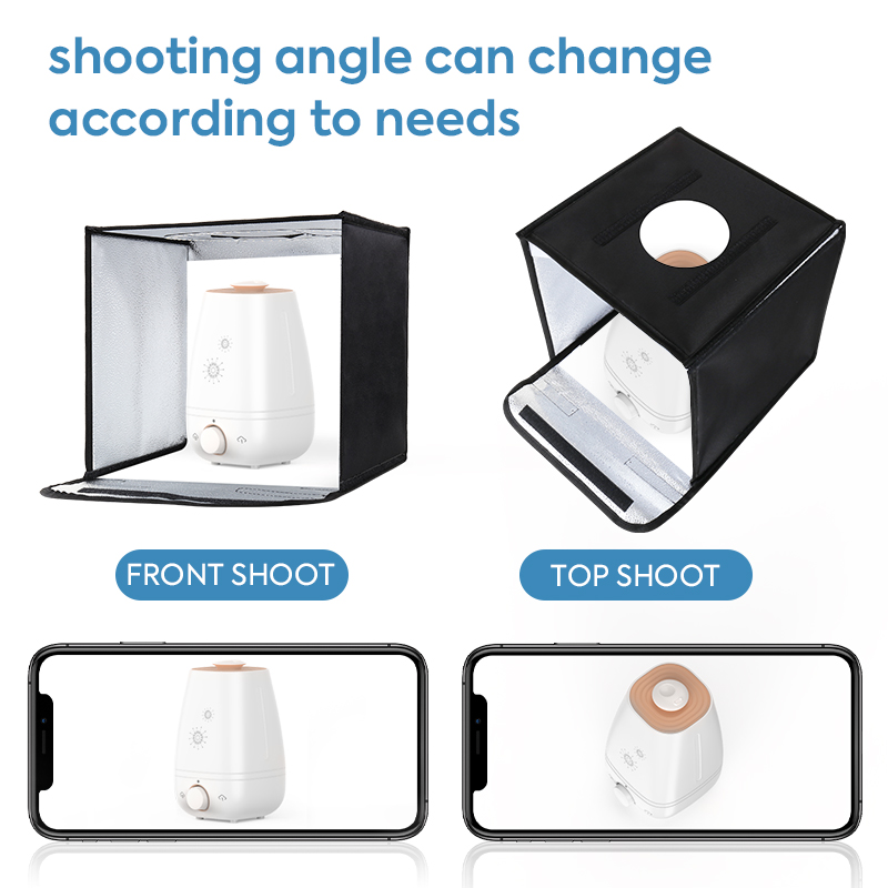 11.8x11.8inch Fold Photo Studi - Photography Lighting Angles recensione e prezzo