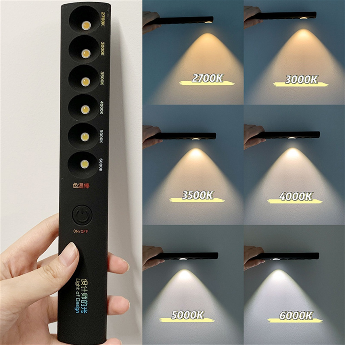 ABQR 6Modes Color Temperature  - Photography Lighting Wand recensione e prezzo