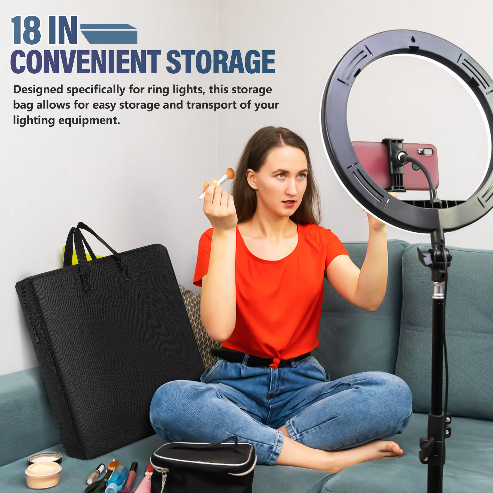 18 Inch Compact Ring Light Sto - Lighting In Photography recensione e prezzo