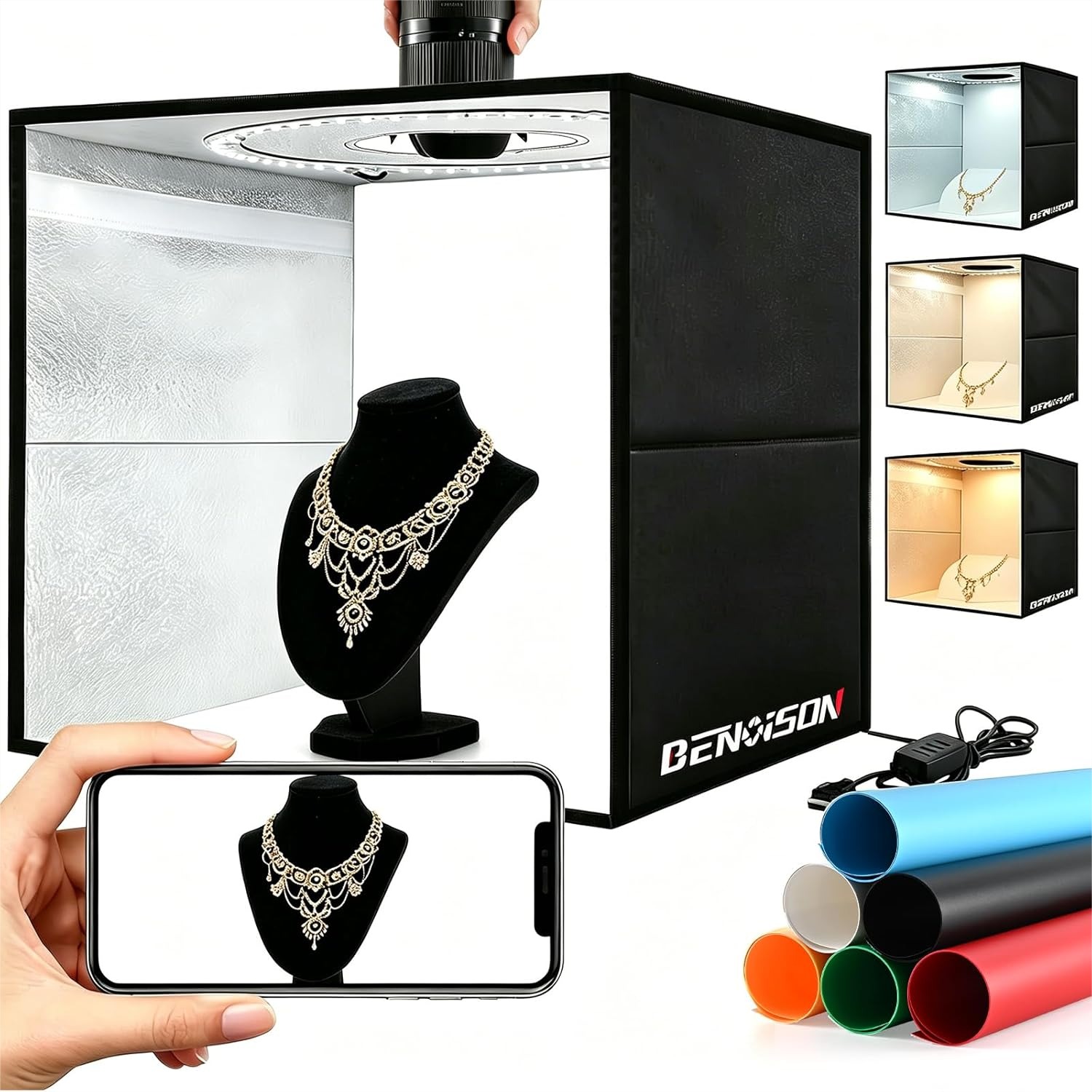 Light Box Photography 16x16 Po - Photography Lighting For Jewelry recensione e prezzo