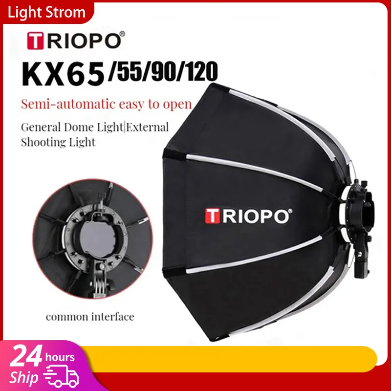 TRIOPO KX  65cm 90cm Softbox   - Photography Lighting With Umbrella recensione e prezzo