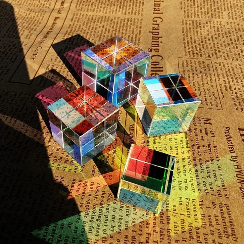Glass Cube Dichroic Prism X-Cu - Lighting Glass Photography recensione e prezzo