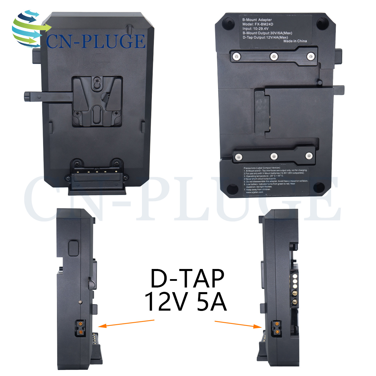 V-mount to B-mount Step-up Con - V Mount Battery recensione e prezzo