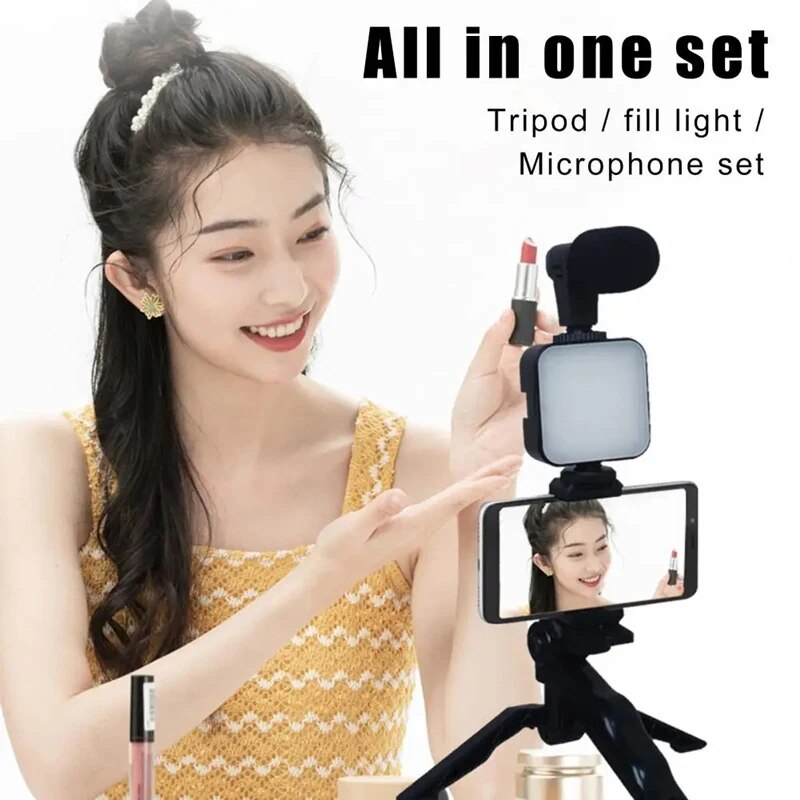 Smartphone Vlogging Kit With T - Iris Photography Led Lighting Pack recensione e prezzo