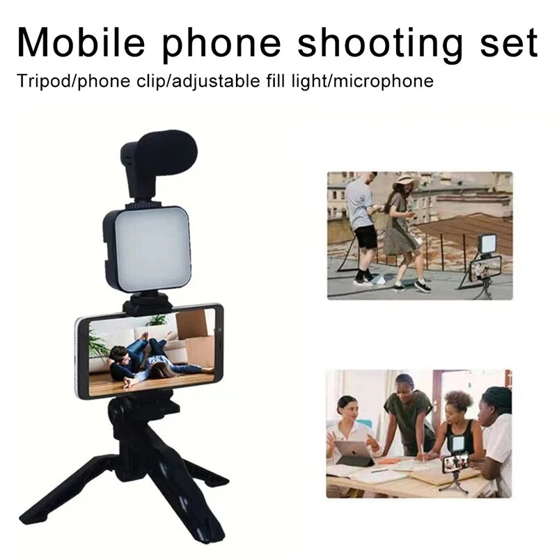 Smartphone Vlogging Kit With T - Iris Photography Led Lighting Pack recensione e prezzo