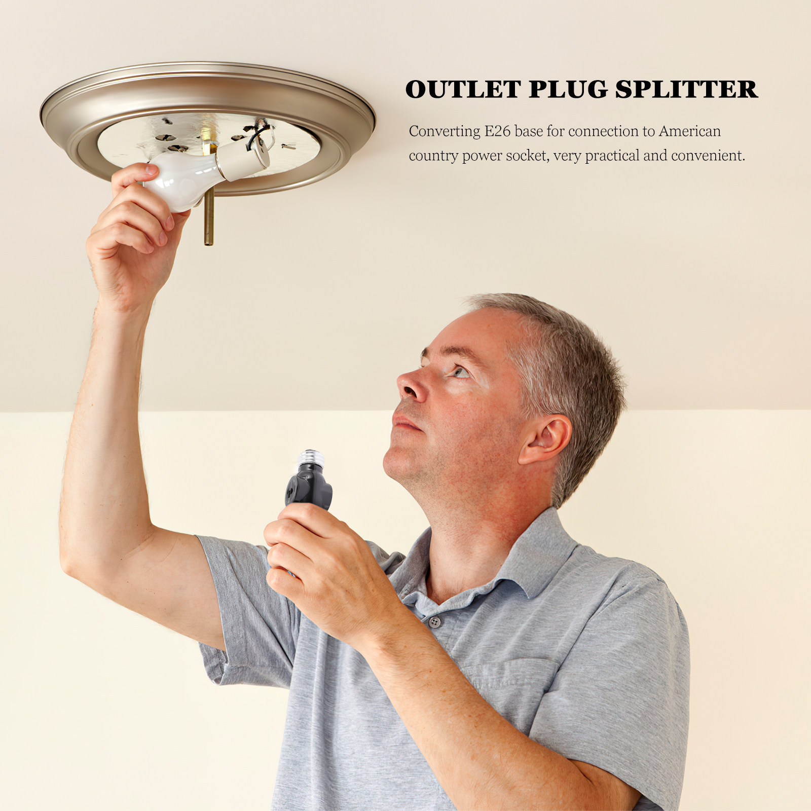 2Pcs Light Bulb Socket Outlet  - Photography Lighting Workshops recensione e prezzo
