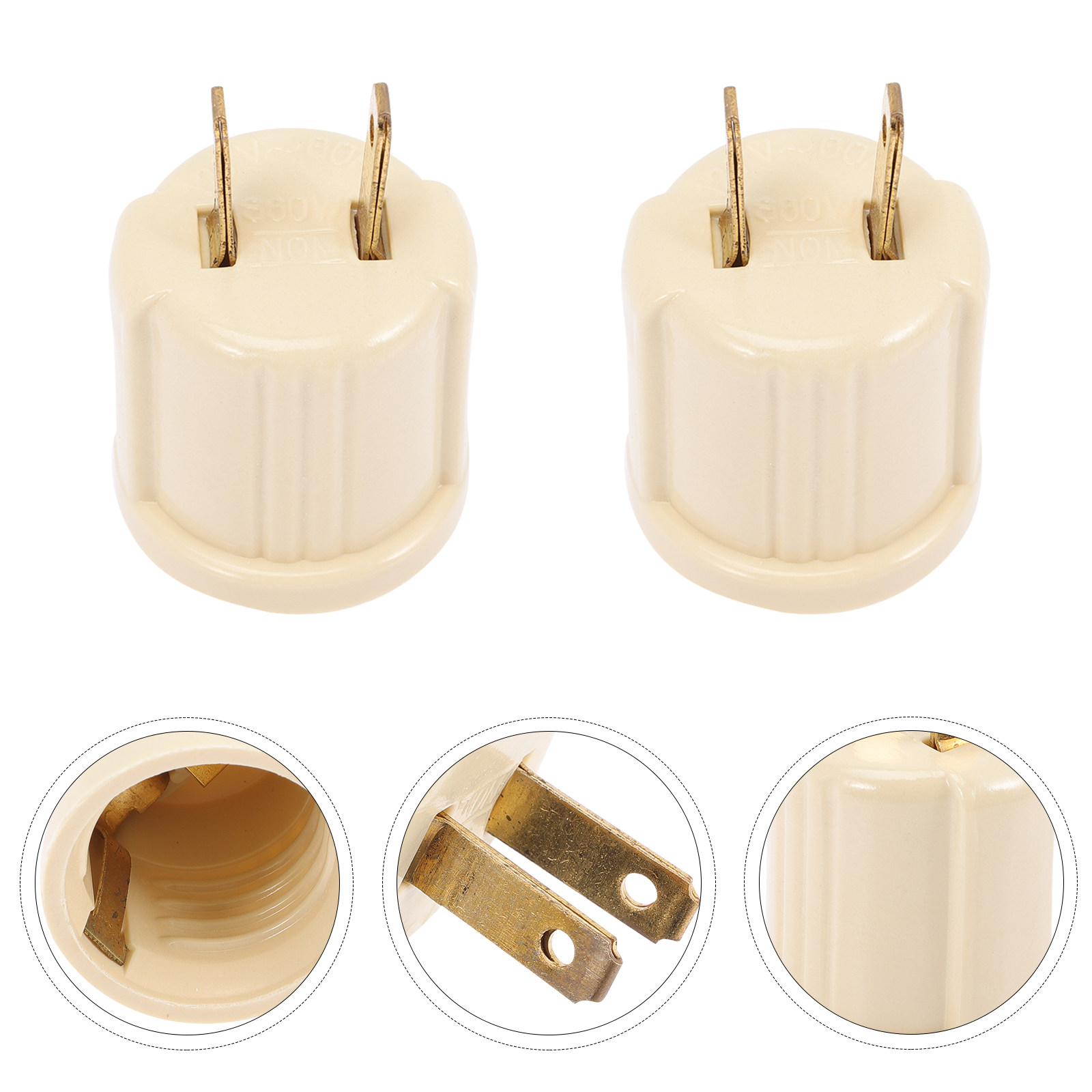 2Pcs Us Plug Light Socket Adap - Photography Lighting Workshops recensione e prezzo