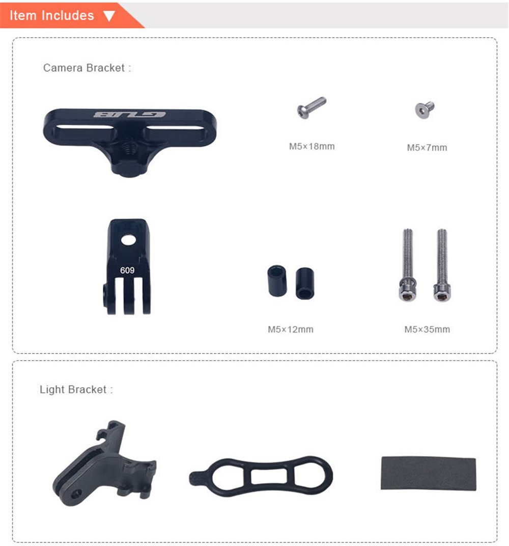GUB 609 Aluminum Bike Holder A - Photography Lighting Devices recensione e prezzo